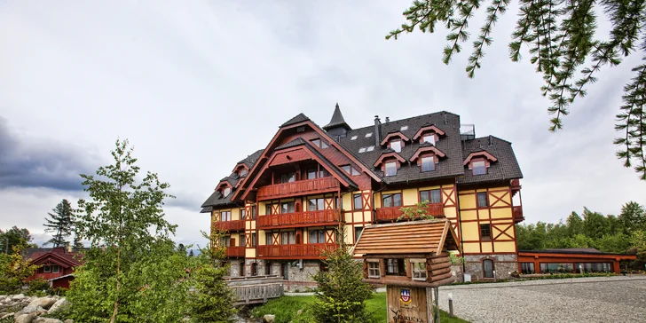 Dovolená v Tatranské Lomnici: 4* apartmány se snídaní a vstupem do wellness