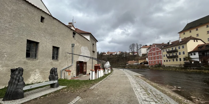 Pobyt v centru Českého Krumlova: krásný penzion přímo u řeky