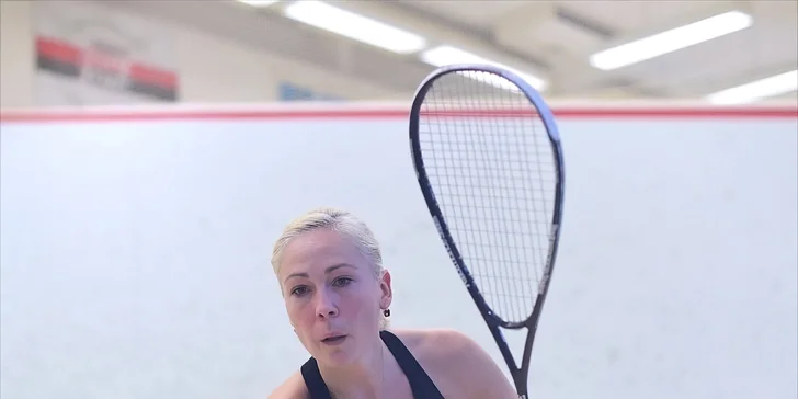 Individuální trénink squashe s mistryní ČR: rozviňte techniku, pohyb i taktiku