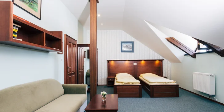 Pobyt v Lužických horách: snídaně i lahev prosecca a vstup do sauny