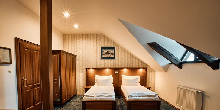 Pobyt v Lužických horách: snídaně i lahev prosecca a vstup do sauny