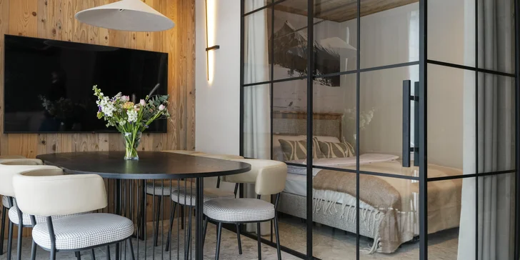 Moderní rezort v Zakopaném: neomezený wellness, snídaně až do postele