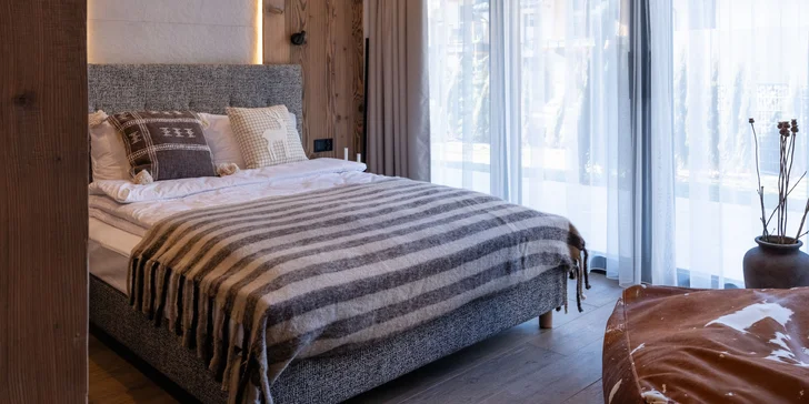 Moderní rezort v Zakopaném: neomezený wellness, snídaně až do postele