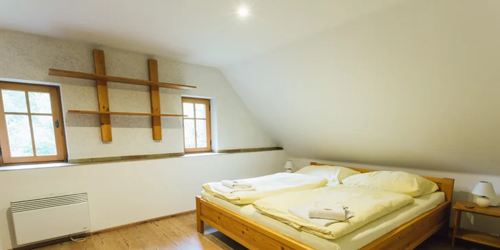 Pobyt v plně vybavené chalupě či srubu až pro 11 osob v Lužických horách