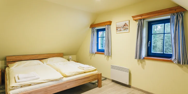 Pobyt v plně vybavené chalupě či srubu až pro 11 osob v Lužických horách