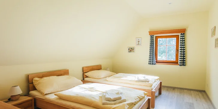 Pobyt v plně vybavené chalupě či srubu až pro 11 osob v Lužických horách