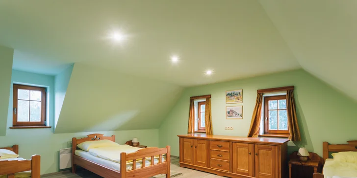 Pobyt v plně vybavené chalupě či srubu až pro 11 osob v Lužických horách