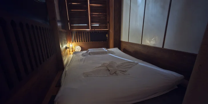 Thajská párová masáž v délce 60–120 min. podle výběru: olejová, tradiční či kombinovaná