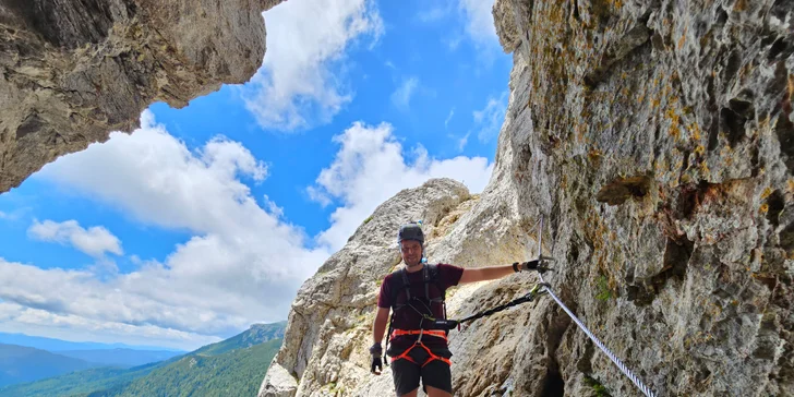 Skupinový ferratový kurz v rakouských Alpách vč. výbavy: 1-2 osoby