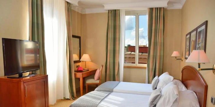 Dokonalá dovolená v Itálii: až 6denní pobyt u centra Říma se snídaněmi