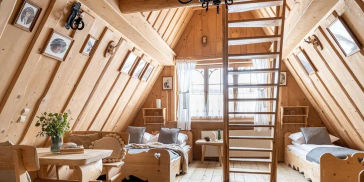 Jedinečné pokoje v Zakopaném: exkluzivní vstup do SPA a snídaně v ceně