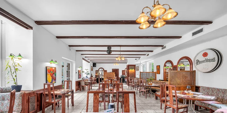 Odpočinek v klidné části Mariánských Lázní: pobyt s jídlem i wellness procedurami