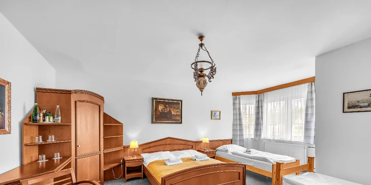 Odpočinek v klidné části Mariánských Lázní: pobyt s jídlem i wellness procedurami