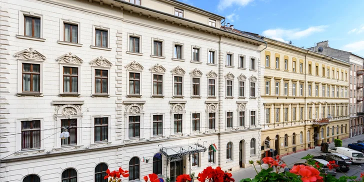 4* hotel v historickém centru Budapešti: pobyt se snídaní