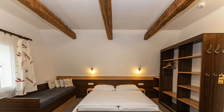 České Švýcarsko: romantický pobyt v historické hájence, snídaně i možnost tříchodové večeře a sudu