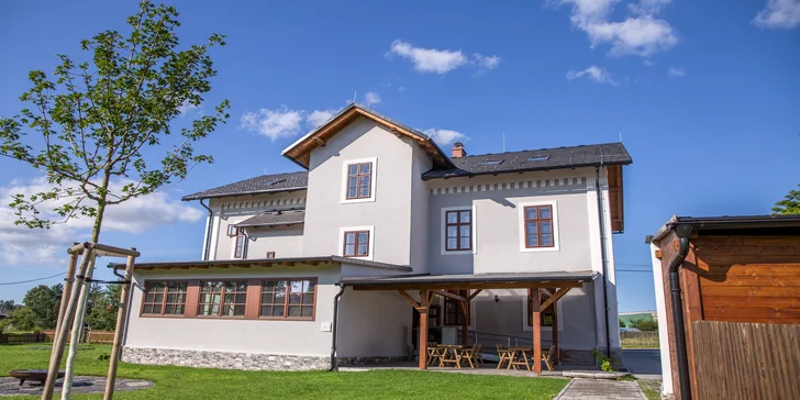 Útulný penzion v Jeseníkách: apartmán až pro 6 osob, výlety do Velkých Losin, na Praděd i k vodopádům