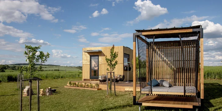 Netradiční ubytování v ulitě: domek s promyšlenými detaily až pro 5 osob