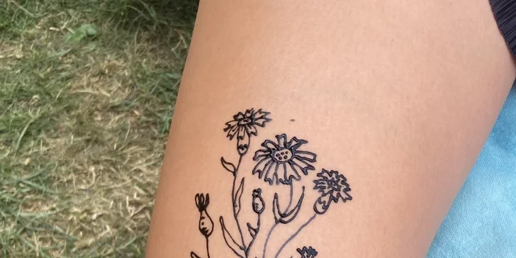 Dočasné tetování: 4hodinový workshop malování hennou vč. občerstvení