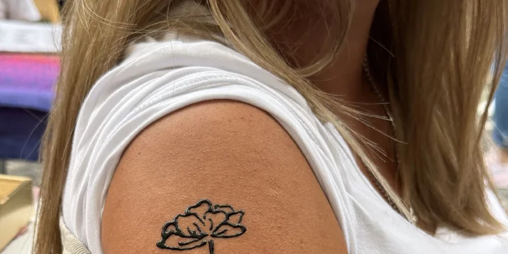 Dočasné tetování: 4hodinový workshop malování hennou vč. občerstvení