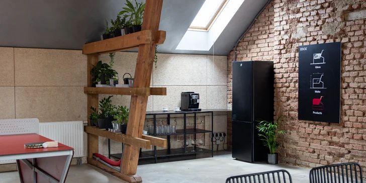 Bílovice: netradiční ubytování v mezonetovém apartmánu na Poli designu