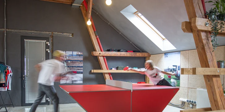 Bílovice: netradiční ubytování v mezonetovém apartmánu na Poli designu