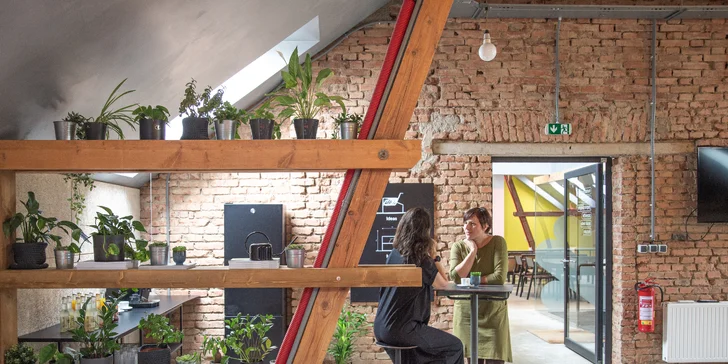 Bílovice: netradiční ubytování v mezonetovém apartmánu na Poli designu