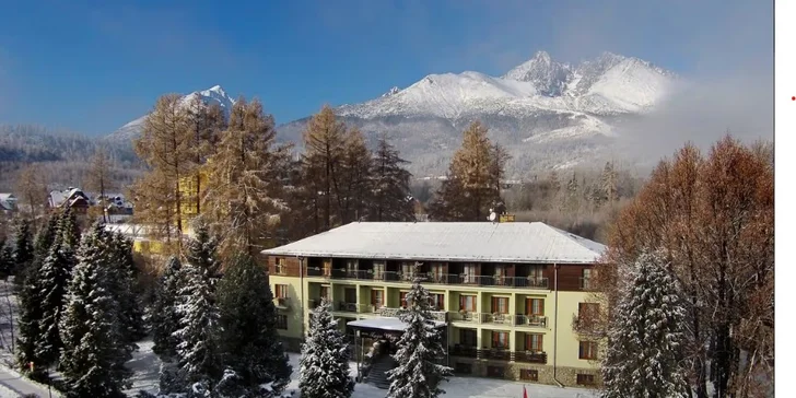 Pobyt v hotelu se snídaní a wellness v nádherné přírodě Tatranské Lomnice
