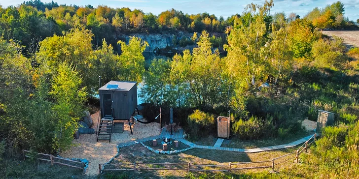 Plně vybavený posed pro 2 osoby v srdci přírody kousek od CHKO Brdy