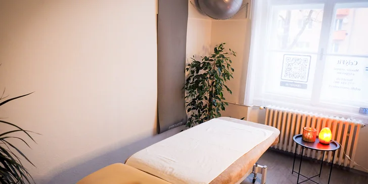 Masáže podle výběru v délce 30–60 min.: záda a šíje, baňkování i zcela na míru