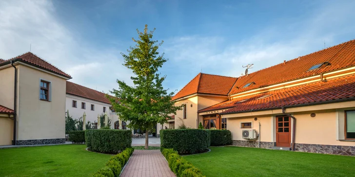 Romantický pobyt na zámku s vínem vlastní produkce a skvělým jídlem