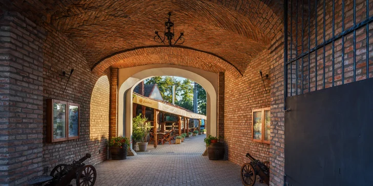 Romantický pobyt na zámku s vínem vlastní produkce a skvělým jídlem