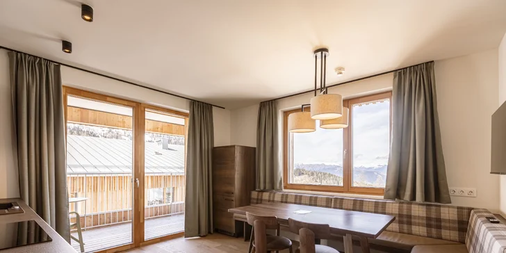 Nové krásné apartmány v rakouských Alpách se saunou až pro 4 osoby