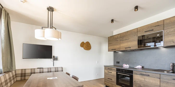 Nové krásné apartmány v rakouských Alpách se saunou až pro 4 osoby