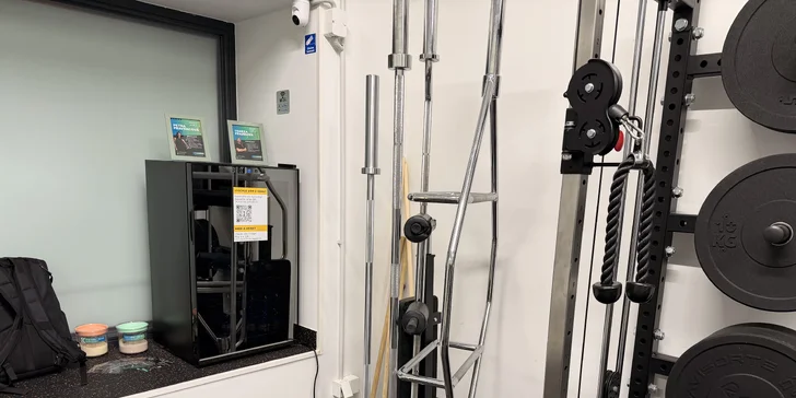 Hodinové vstupy do soukromé posilovny i s trenérkou pro 1–3 osoby