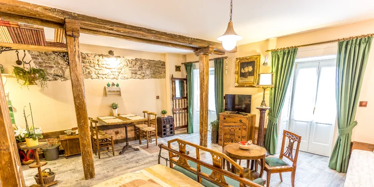 Jedinečné historické apartmány v romantické Banské Štiavnici