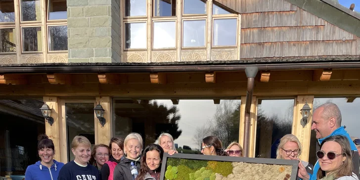 Workshop výroby mechového obrazu pro 1, 2 nebo 4 osoby