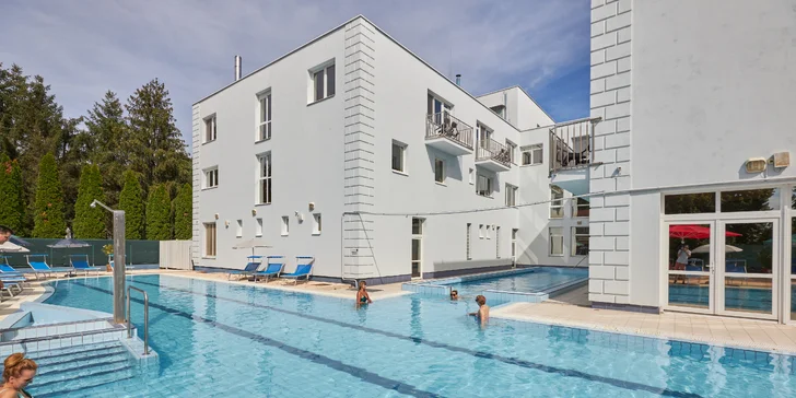 Pobyt v hotelu Silver**** s lázeňským komplexem: polopenze a neomezený wellness