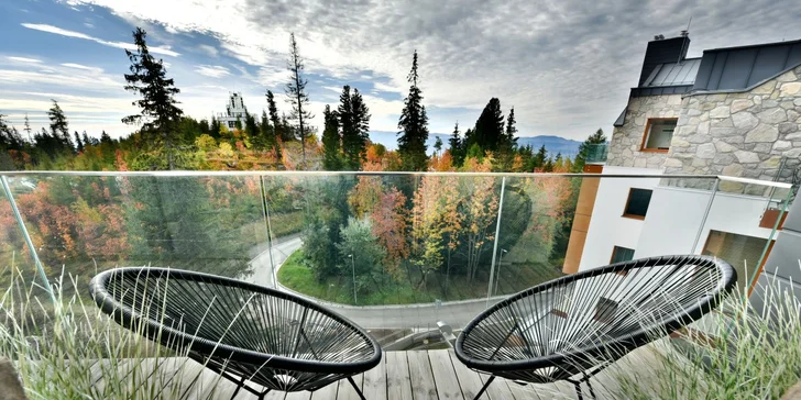 Apartmány ve Vysokých Tatrách s kuchyní a oddělenou ložnicí