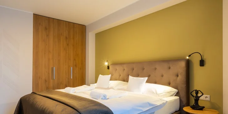 Lukrativní apartmány na břehu Malého Štrbského plesa: dvě děti zdarma