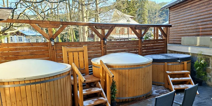 Krásná příroda a klid Karlovy Studánky: polopenze i vstup do bazénu a Thermal Parku