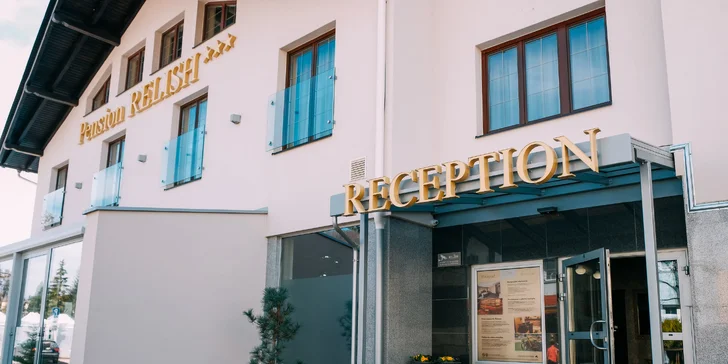 Exkluzivní dovolená v penzionu uprostřed Rajeckých Teplic se snídaní nebo polopenzí