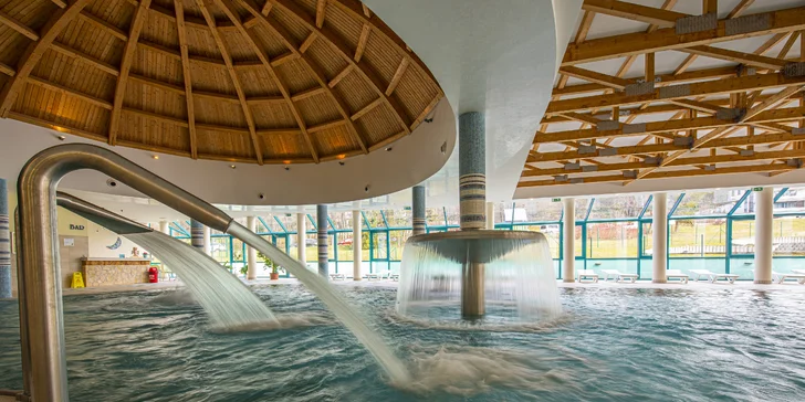 Dovolená v Bardejovských lázních ve 4* hotelu: plná penze, procedury a neomezený wellness
