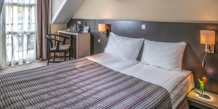 4* hotel blízko centra Budapešti se snídaní a welcome drinkem