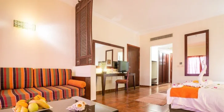 All inclusive dovolená v Egyptě: hotel Gemma Resort**** přímo u pláže, s bazény a animačním programem