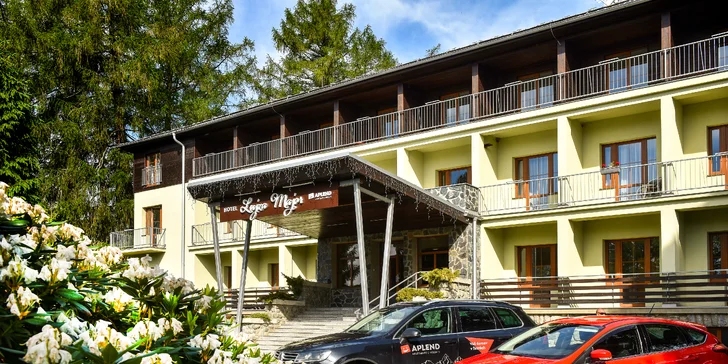 Pobyt v hotelu se snídaní a wellness v nádherné přírodě Tatranské Lomnice