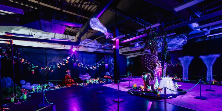 Vstupy na výstavu Obři oceánů v OC Westfield na Černém Mostě