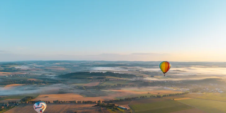 Privátní let malým horkovzdušným balonem: pro 2 až 6 osob, 2–3 hodiny