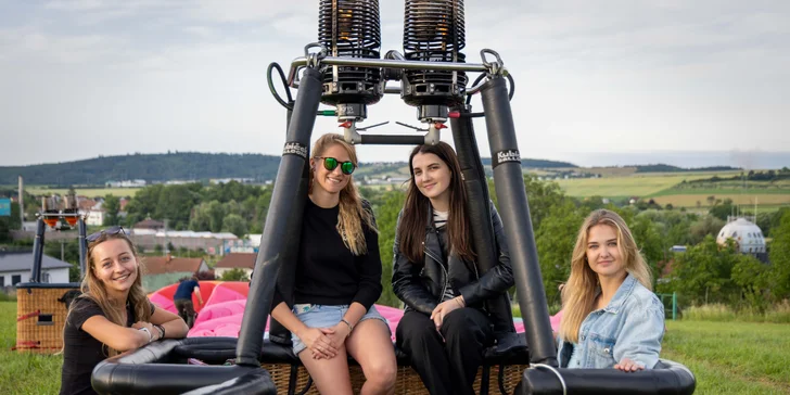 Privátní let malým horkovzdušným balonem: pro 2 až 6 osob, 2–3 hodiny