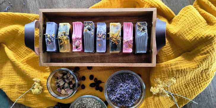 Online kurz výroby přírodního mýdla: voňavá tvorba z pohodlí domova