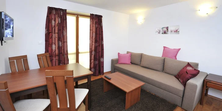 Pobyt ve Vysokých Tatrách: apartmány v Tatranské Lomnici se snídaní